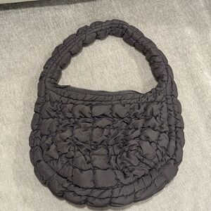 COS Black Quilted Women's Bag